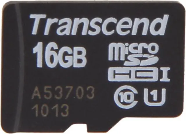 Main image of Transcend 16GB Flash Card Model TS16GUSDCU1