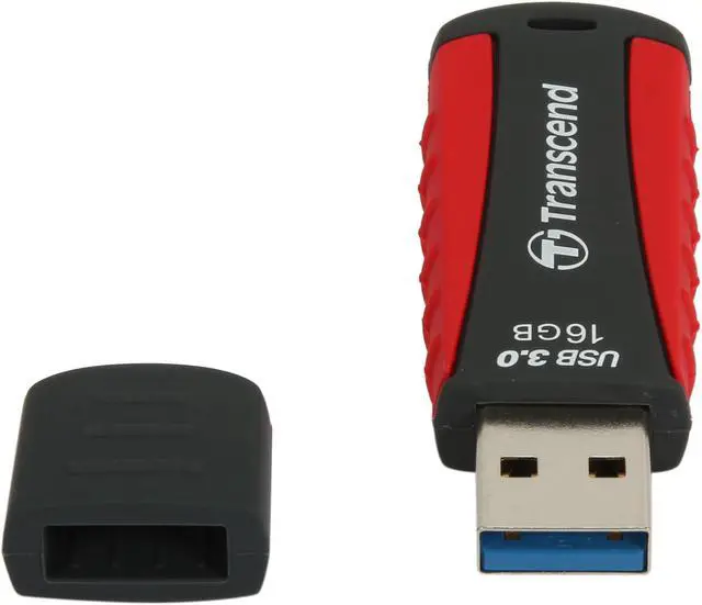 Alt view image 4 of 5 - Transcend JetFlash 810 16 GB USB 3.0 Flash Drive - Green