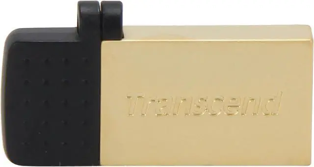 Alt view image 2 of 6 - Transcend JetFlash 380 8GB USB 2.0 OTG Flash Drive TS8GJF380G