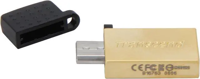 Alt view image 4 of 6 - Transcend JetFlash 380 8GB USB 2.0 OTG Flash Drive TS8GJF380G
