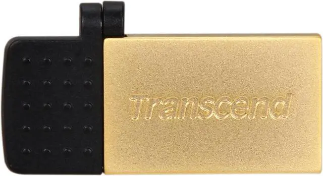 Alt view image 2 of 5 - Transcend JetFlash 380 16GB USB 2.0 OTG Flash Drive TS16GJF380G