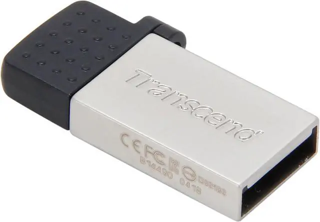 Main image of Transcend JetFlash 380 32GB USB 2.0 OTG Flash Drive TS32GJF380S