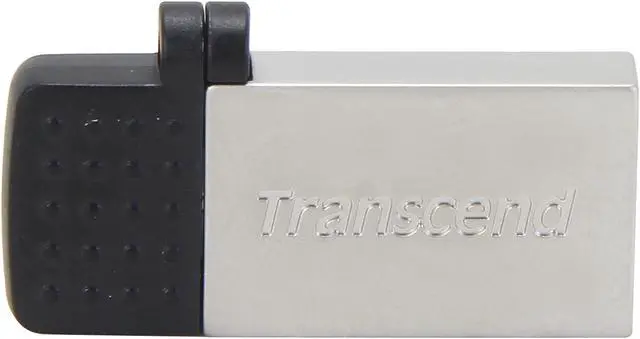 Alt view image 2 of 7 - Transcend JetFlash 380 32GB USB 2.0 OTG Flash Drive TS32GJF380S