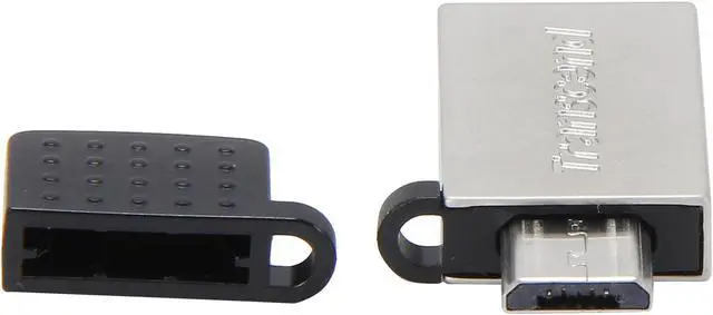 Alt view image 5 of 7 - Transcend JetFlash 380 32GB USB 2.0 OTG Flash Drive TS32GJF380S