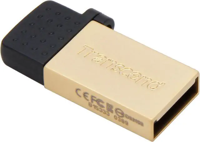 Main image of Transcend JetFlash 380 32GB USB 2.0 OTG Flash Drive TS32GJF380G