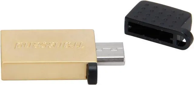 Alt view image 4 of 6 - Transcend JetFlash 380 32GB USB 2.0 OTG Flash Drive TS32GJF380G