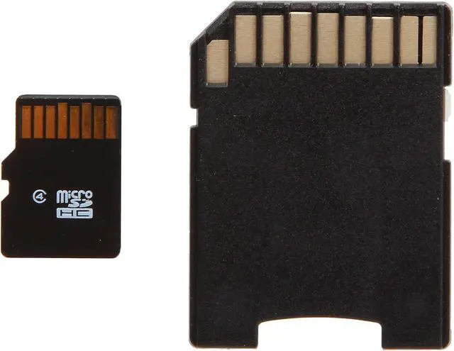 Alt view image 3 of 4 - Transcend 4GB microSDHC Flash Card with Adapter Model TS4GUSDHC4