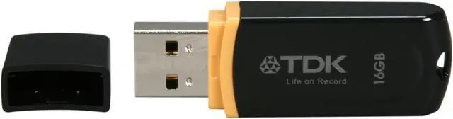 Alt view image 2 of 4 - TDK 16GB Mobile USB 2.0 Flash Drive 61883