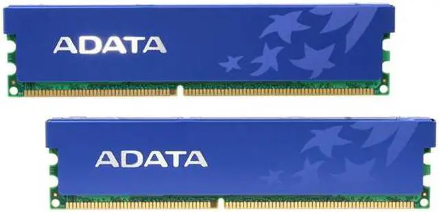 Main image of ADATA 1GB (2 x 512MB) DDR 400 (PC 3200) Desktop Memory Model AD1U400A512M3-DRH