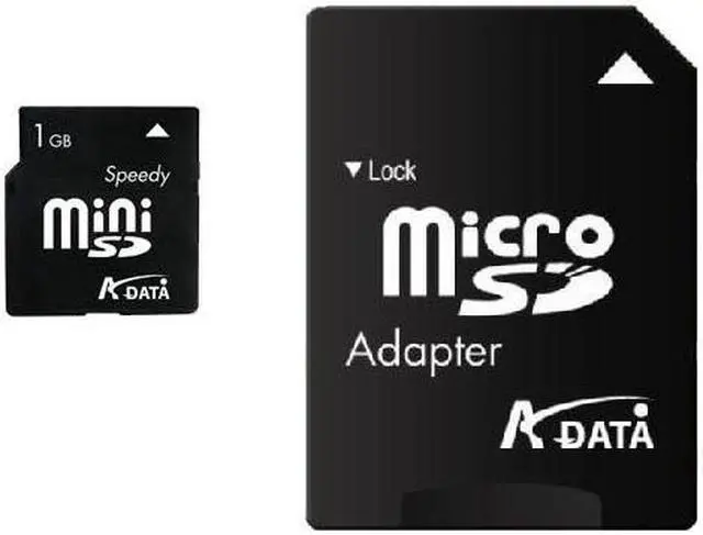 Main image of ADATA 1GB MicroSD Flash Card Model MICROSD 1GB