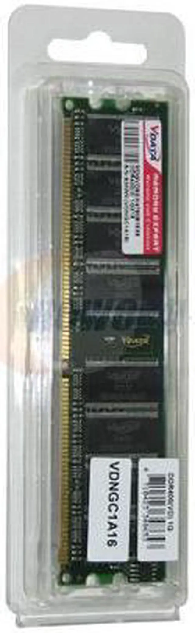 Alt view image 2 of 2 - ADATA 1GB DDR 400 (PC 3200) Desktop Memory Model VDBGC1A16
