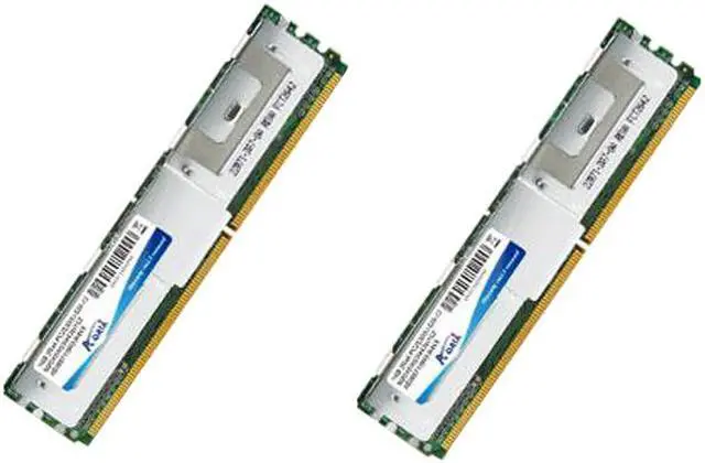 Main image of ADATA 4GB (2 x 2GB) ECC Fully Buffered DDR2 667 (PC2 5300) Dual Channel Kit Server Memory Model SC2PE1B18K