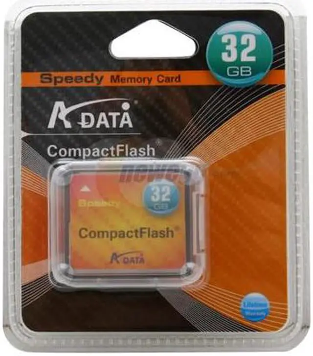 Alt view image 2 of 2 - ADATA 32GB Compact Flash (CF) Flash Card Model SPEEDY CF 32G