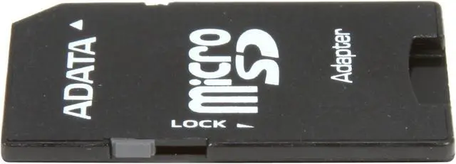 Alt view image 2 of 4 - ADATA 8GB Class 6 Micro SDHC Flash Card with SD adaptor Model MicroSDHC CL6 8G