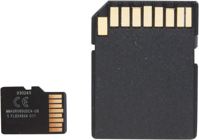 Alt view image 3 of 4 - ADATA 8GB Class 6 Micro SDHC Flash Card with SD adaptor Model MicroSDHC CL6 8G