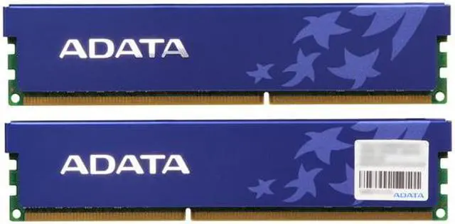 Alt view image 2 of 3 - ADATA 4GB (2 x 2GB) DDR3 1333 (PC3 10666) Dual Channel Kit Desktop Memory Model AD3U1333B2G9-DRH