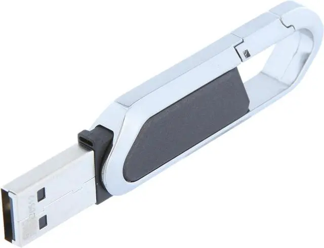 Alt view image 7 of 10 - ADATA 4GB Flash Drive (USB2.0 Portable/Gray) S805 4GB GRAY