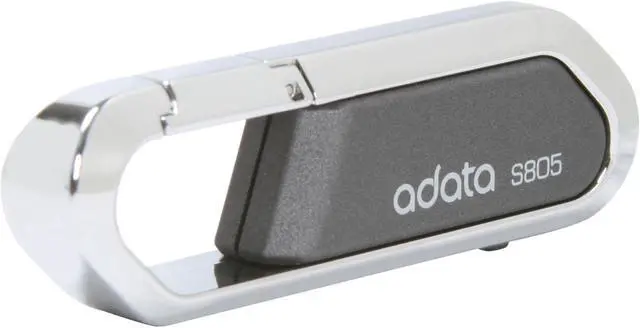 Alt view image 9 of 10 - ADATA 4GB Flash Drive (USB2.0 Portable/Gray) S805 4GB GRAY