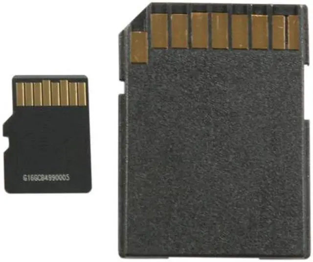 Alt view image 2 of 3 - ADATA 16GB Class 6 Micro SDHC Flash Card with SD adaptor Model AUSDH16GCL6-RA1