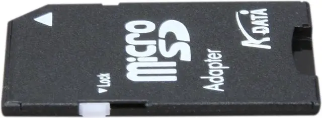 Alt view image 3 of 3 - ADATA 16GB Class 6 Micro SDHC Flash Card with SD adaptor Model AUSDH16GCL6-RA1