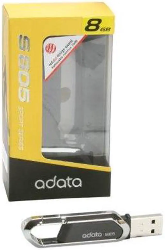 Alt view image 6 of 6 - ADATA 8GB USB 2.0 Flash Drive S805 8GB
