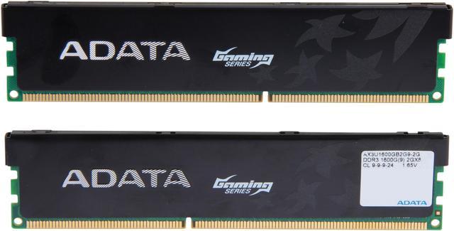 XPG 4GB (2 x 2GB) DDR3 1600 (PC3 12800) Desktop Memory Model