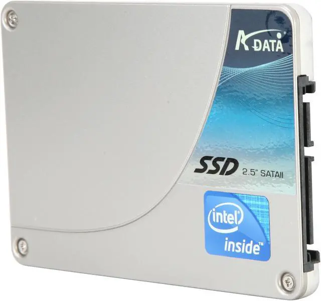 Alt view image 2 of 6 - ADATA 2.5" 80GB SATA II MLC Internal Solid State Drive (SSD) ASINTS-80GM-CSA