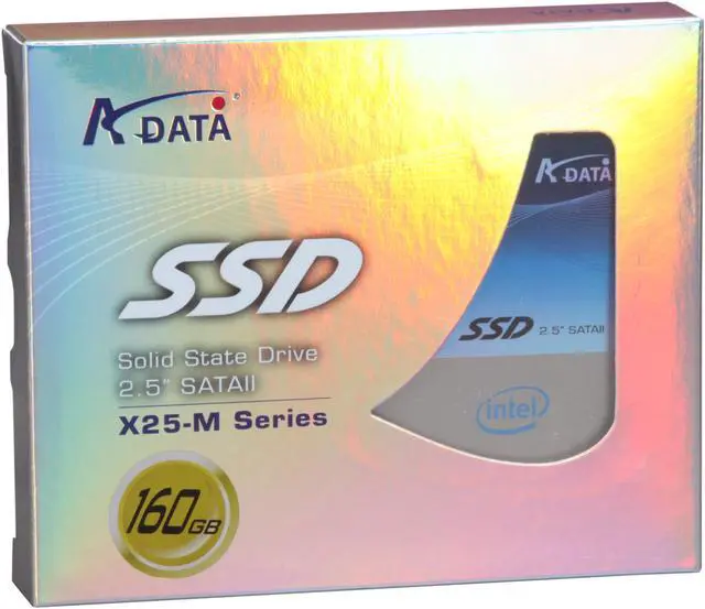 Main image of ADATA 2.5" 160GB SATA II MLC Internal Solid State Drive (SSD) ASINTS-160GM-CSA