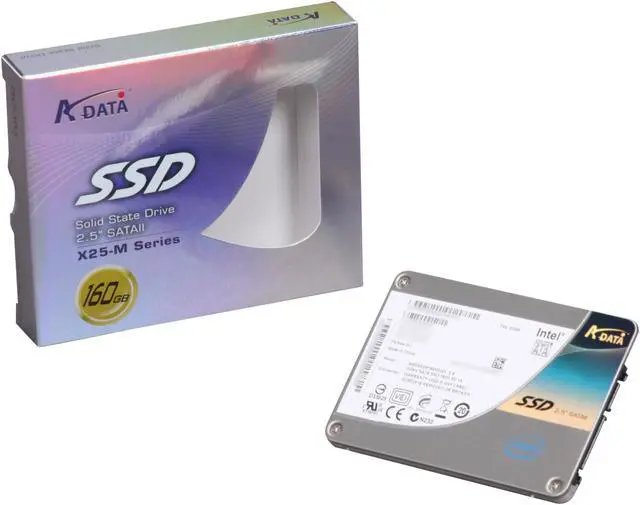 Alt view image 6 of 6 - ADATA 2.5" 160GB SATA II MLC Internal Solid State Drive (SSD) ASINTS-160GM-CSA