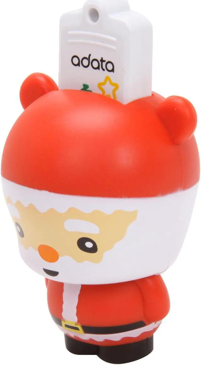 Alt view image 2 of 5 - ADATA Theme 4GB Santa Claus USB 2.0 Flash Drive(Christmas Limited Edition) AT809-4G-CRD