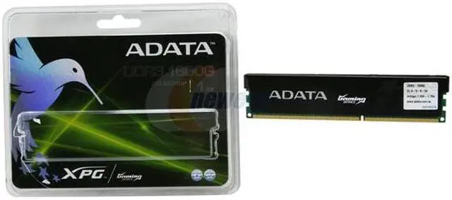 Alt view image 3 of 3 - ADATA Gaming Series 1GB DDR3 1600 (PC3 12800) Desktop Memory Model AX3U1600GB1G9-CG