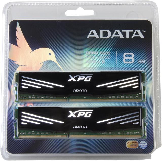 XPG V1.0 8GB (2 x 4GB) DDR3 1600 (PC3 12800) Desktop Memory Model