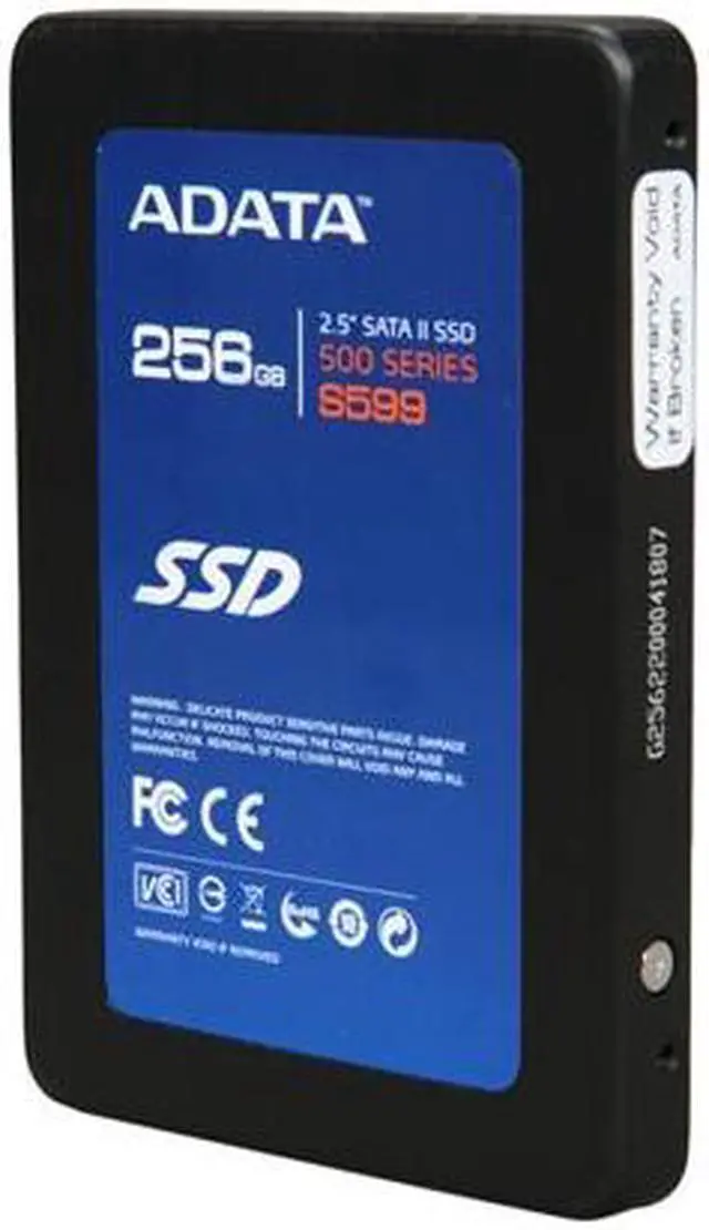 Alt view image 2 of 6 - ADATA S599 AS599S-256GM-C 2.5" 256GB SATA II Internal Solid State Drive (SSD)