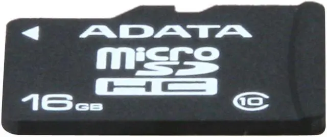Alt view image 3 of 4 - ADATA 16GB Class 10 Micro SDHC Flash Card Model AUSDH16GCL10-R