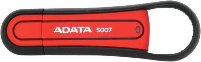 Alt view image 2 of 6 - ADATA S007 Military-Specification 16GB USB 2.0 Flash Drive (Red) AS007-16G-RRD