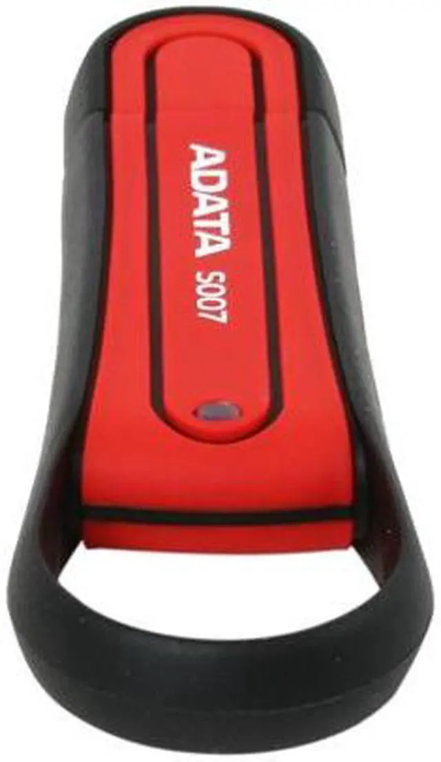 Alt view image 3 of 6 - ADATA S007 Military-Specification 16GB USB 2.0 Flash Drive (Red) AS007-16G-RRD