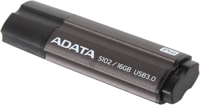 Main image of ADATA 16GB S102 Pro Advanced USB 3.0 Flash Drive, Speed Up to 90MB/s (AS102P-16G-RGY)