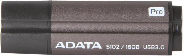 Alt view image 2 of 5 - ADATA 16GB S102 Pro Advanced USB 3.0 Flash Drive, Speed Up to 90MB/s (AS102P-16G-RGY)