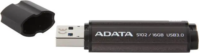 Alt view image 3 of 5 - ADATA 16GB S102 Pro Advanced USB 3.0 Flash Drive, Speed Up to 90MB/s (AS102P-16G-RGY)