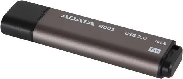 Main image of ADATA N005 Pro 16GB USB 3.0 Flash Drive (Gray) AN005P-16G-CGY