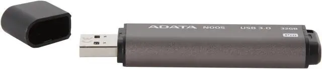 Alt view image 3 of 5 - ADATA N005 Pro 32GB USB 3.0 Flash Drive (Gray) AN005P-32G-CGY