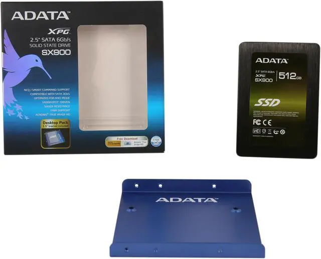 Alt view image 5 of 5 - XPG SX900 2.5" 512GB SATA III MLC Internal Solid State Drive (SSD) ASX900S3-512GM-C