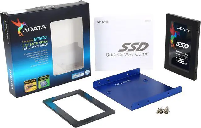 Alt view image 5 of 5 - ADATA Premier Pro SP900 2.5" 128GB SATA III MLC Internal Solid State Drive (SSD) ASP900S3-128GM-C