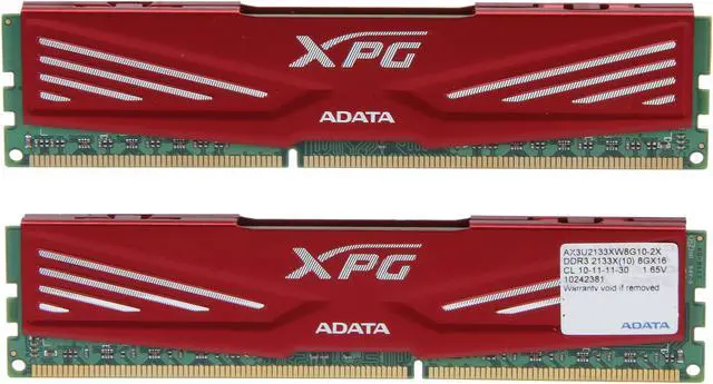 XPG V1.0 16GB (2 x 8GB) DDR3 2133 (PC3 17000) Desktop Memory Model