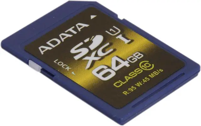Alt view image 2 of 4 - ADATA ASDX64GUI1CL10-R Premier Pro 64GB SDHC Card