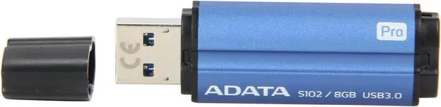 Alt view image 2 of 5 - ADATA S102 Pro 8GB USB 3.0 Flash Drive AS102P-8G-RBL