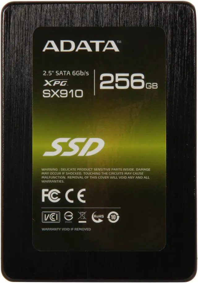 Alt view image 2 of 6 - XPG SX910 2.5" 256GB SATA III MLC Internal Solid State Drive (SSD) ASX910S3-256GM-C