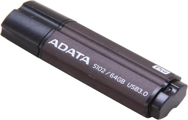 Main image of ADATA 64GB S102 Pro Advanced USB 3.0 Flash Drive, Speed Up to 100MB/s (AS102P-64G-RGY)