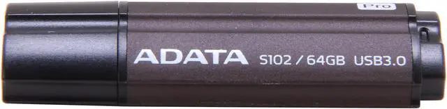 Alt view image 2 of 5 - ADATA 64GB S102 Pro Advanced USB 3.0 Flash Drive, Speed Up to 100MB/s (AS102P-64G-RGY)