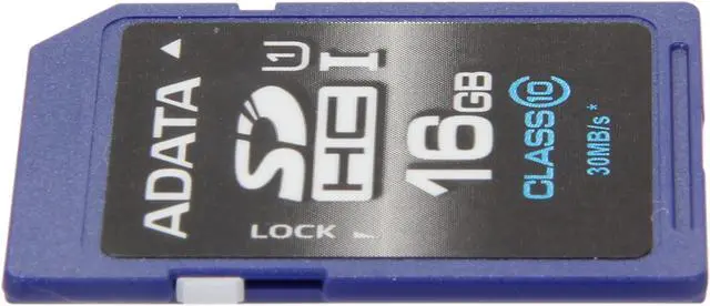 Alt view image 3 of 4 - ADATA Premier 16GB SDHC UHS-I Card- CLASS 10 30MB/s